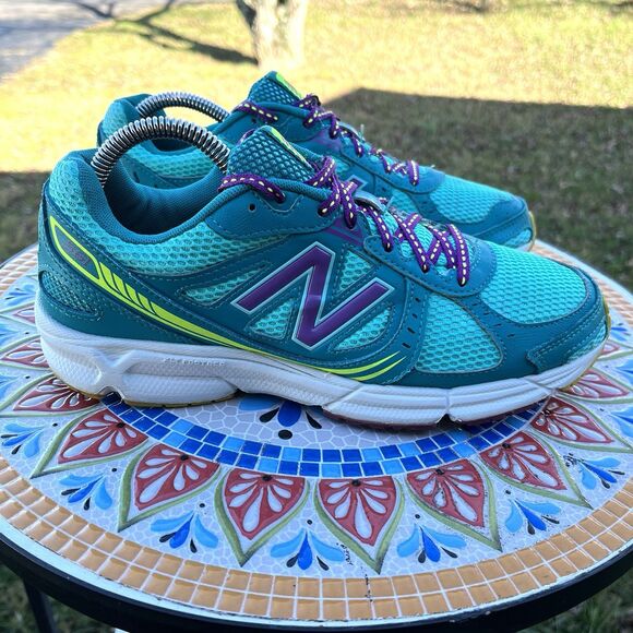 New Balance 561 v2 Women’s Size 9 Teal Purple Running Shoes WE561TY2 Comfort - Picture 4 of 10